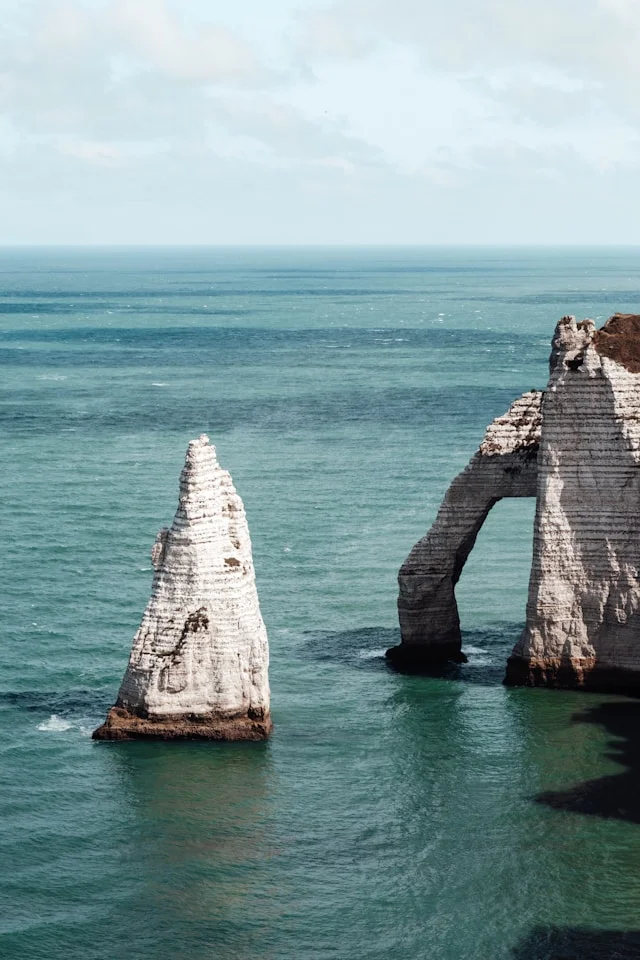 Côte Étretat in France